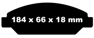 Przednie klocki GreenStuff + NAWIERCANE NACINANE tarcze hamulcowe 330mm EBC seria GD Chevrolet Avalanche 1500 2007-2008 - Tarcze hamulcowe - miniaturka - grafika 10