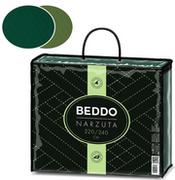 Narzuty - Faro Narzuta na łóżko 220 x 240 cm zielony / butelkowa zieleń 001_20211205142709 - miniaturka - grafika 1