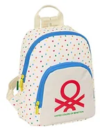 Plecaki - Safta M846 KAPPA plecak do codziennego użytku, idealny dla dzieci w różnym wieku, wygodny i wszechstronny, jakość i wytrzymałość, 25x13x30 cm, szary Unisex dzieci, Złamany biały, Estándar, Casual - miniaturka - grafika 1