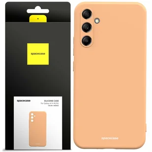 Spacecase Etui Silicone Case Galaxy A14 4G/5G orange - Etui i futerały do telefonów - miniaturka - grafika 1