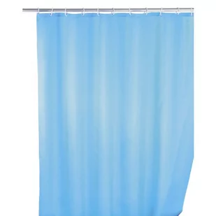 Wenko Zasłona prysznicowa jasnoniebieska, 180x200 cm - Zasłony prysznicowe - miniaturka - grafika 1