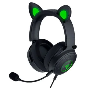 Razer Kraken Kitty Edition V2 Pro - czarny - Słuchawki - miniaturka - grafika 1