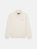 Bluzy męskie - felpa uomo dickies oakport 1/4 zip - dk0a4xd4 f90 whitecap gray - miniaturka - grafika 1