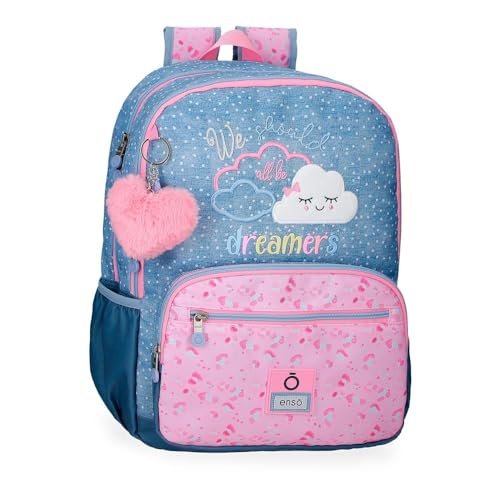 Enso Dreamer Plecak szkolny Adaptacyjny na wózek Niebieski 32x44x17 cms Poliester 23,94L, niebieski, Plecak szkolny adaptacyjny do wózka