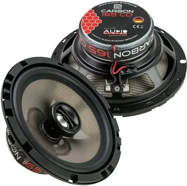 Audio System CARBON 165 CO - Głośniki SAMOCHODOWE 2-drożne WSPÓŁOSIOWE Coax