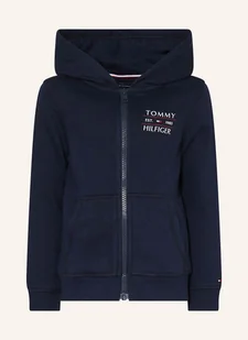 Tommy Hilfiger Bluza Rozpinana blau - Moda i Uroda OUTLET - miniaturka - grafika 1