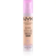 Korektory do twarzy - NYX Professional Makeup Bare With Me Concealer Serum- Rich Vanilla 03 9.6 ml - miniaturka - grafika 1