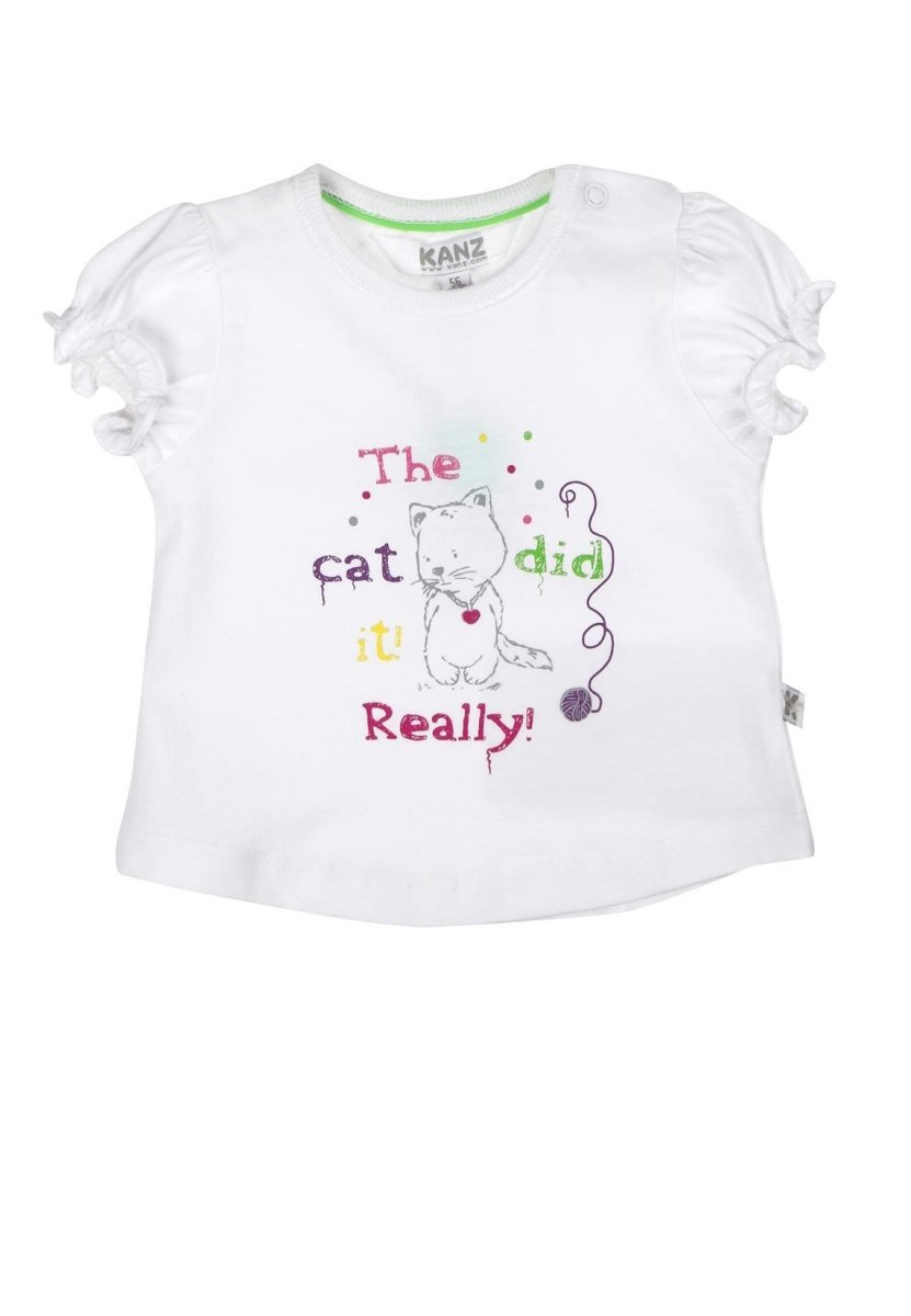 Kanz, Koszulka dziewczęca z krótkim rękawem, rozmiar 62