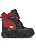 Buty dla chłopców - Geox Śniegowce J Willaboom Boy B Ab J36LFA 050FU C0048 M Czarny - miniaturka - grafika 1