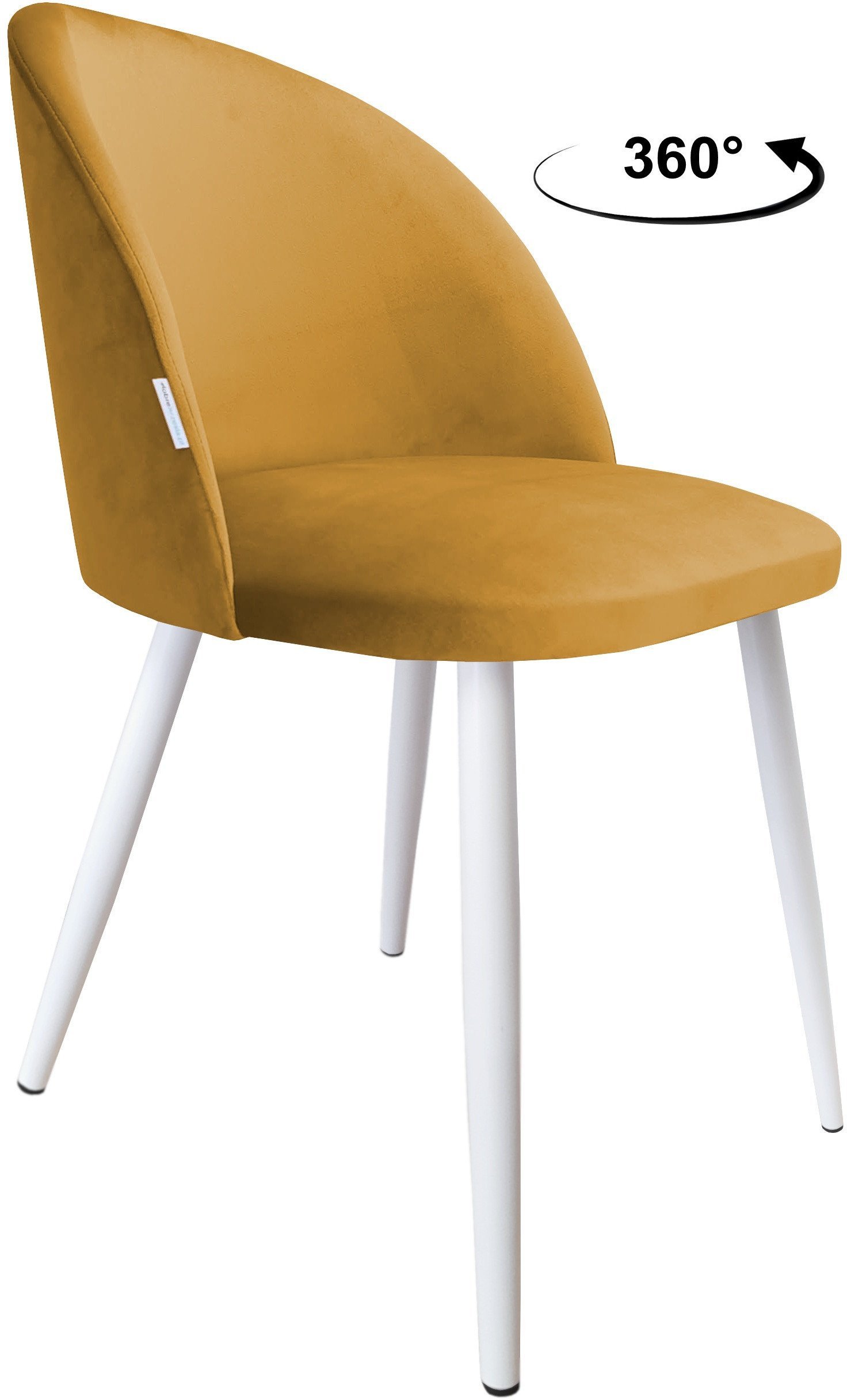 Krzesło obrotowe Colin podstawa biała MG15