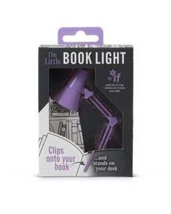 IF The Little Book Light lampka do książki liliowa - Artykuły biurowe - miniaturka - grafika 2