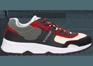Półbuty męskie - Tommy Hilfiger Półbuty FM0FM02009 42 Material Mix Lightweight Runne - miniaturka - grafika 1