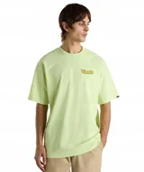 Koszulki męskie - T-shirt Vans SKULL LA SHAKA LOOSE SS VN000NWGCLH Shadow Lime M - miniaturka - grafika 1