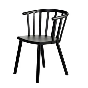 Dekoria Krzesło Madlen Black 54x43x76cm 006-522 - Krzesła - miniaturka - grafika 1