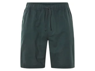 LIVERGY® Bermudy męskie z lnem i bawełną (Ciemnozielony, S (44/46)) - Spodenki męskie LIVERGY® Bermudy męskie z lnem i bawełną (Ciemnozielony, S (44/46)) - Spodenki męskie - miniaturka - grafika 1