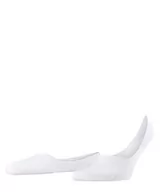 Koszulki męskie - FALKE Mężczyźni Stopki Step Medium Cut M IN Zrównoważona Bawełna niewidoczne jednokolorowe 1 Para, Biały (White 2000), 41-42 - miniaturka - grafika 1