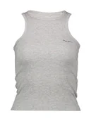 Koszulki i topy damskie - Pepe Jeans Top w kolorze szarym - miniaturka - grafika 1