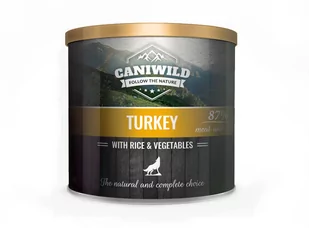 Caniwild Poultry with Rice and Vegetables – puszka z zamykanym wieczkiem – 850 g - Mokra karma dla psów - miniaturka - grafika 1