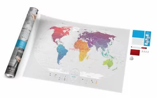 Mapa świata zdrapka Travel Map Air World 1Dea.me - Przybory szkolne - miniaturka - grafika 1