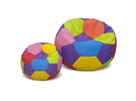Pufy i podnóżki - Pufa piłka XXXL worek + gratis maxcolor - miniaturka - grafika 1
