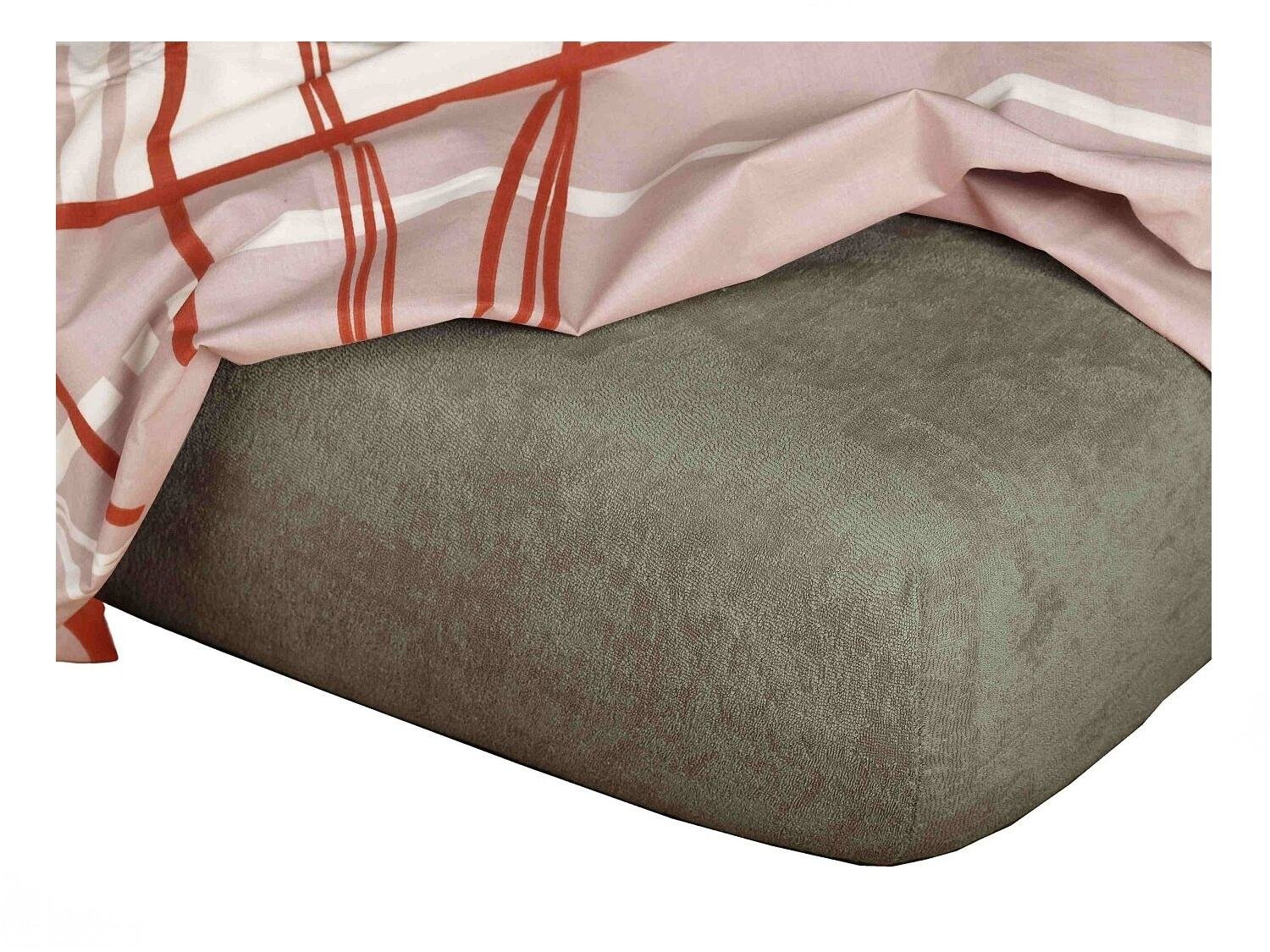 Dadka Prześcieradło frotte opal 60x120x10 cm