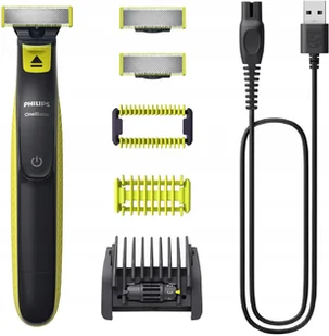 Golarka Trymer Maszynka do golenia Philips OneBlade 3 ostrza 2 twarz 1ciało - Trymery - miniaturka - grafika 1
