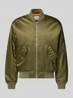 Kurtki męskie - Bomberka o kroju regular fit z satyny - miniaturka - grafika 1