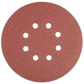 Narzędzia warsztatowe - Topex Grupa sp. z o.o. S.K. Krążki ścierne 150mm K120 5szt. z 8 otworami 55H949 - miniaturka - grafika 1