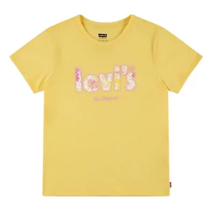 Levi's Kids Girl's LVG różowy krawat DYE plakat logo T 4EH701 koszulka SS, Snapdragon, 14 lat, Snapdragon, 14 lat - Krawaty i muchy męskie - miniaturka - grafika 1