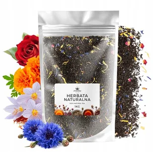 Herbata czarna Earl Grey Rainbow liściasta herbata cejlońska 1kg - Herbata - miniaturka - grafika 1