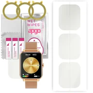 Akcesoria do smartwatchy - 3x Folia hydrożelowa MATOWA do Garett GRC Classic - apgo Smartwatch Hydrogel MATTE Protection Ochrona na ekran smartwatcha - miniaturka - grafika 1