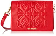Torebki damskie - Love Moschino Damska torba na ramię Jc4338pp0fkc0500, czerwona - miniaturka - grafika 1