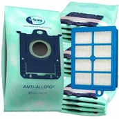 Worki do odkurzaczy - Worki s-bag E206s 12szt z filtrem - miniaturka - grafika 1