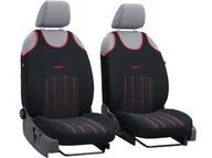 Pokrowce na fotele - Koszulki samochodowe Comfort 1+1 (czerwone) - miniaturka - grafika 1