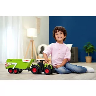 DICKIE Farm Traktor CLAAS z przyczepą 64 cm 373-9004 - Samochody i pojazdy dla dzieci - miniaturka - grafika 13