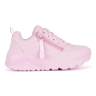 Skechers UNO LITE 310387L LTPK Różowy - Buty dla dziewczynek - miniaturka - grafika 1