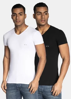 Koszulki męskie - Komplet 2 t-shirtów męskich Armani Exchange 956004 CC282 42520 - grafika 1