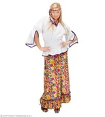 Stroje karnawałowe - Strój hippiski ze spódnicą, rozmiar s - miniaturka - grafika 1