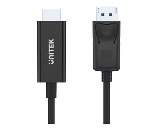 Unitek Kabel Y-5118CA przewód DP to HDMI M 1,8m Y-5118CA BOX - Kable - miniaturka - grafika 1