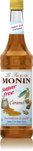 Monin Syrop CARAMEL SUGAR FREE 0,7 L - Syropy i koncentraty owocowe - miniaturka - grafika 1