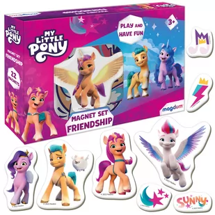 Zestaw Magnesów My Little Pony Przyjaciele ME 5031-21 - Zabawki kreatywne - miniaturka - grafika 1