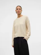 Swetry damskie - Vero Moda Sweter w kolorze kremowym - miniaturka - grafika 1