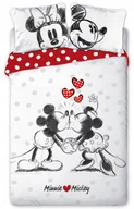 Pościel dla dzieci - Pościel Myszka Minnie I Myszka Mickey 140x200 - miniaturka - grafika 1