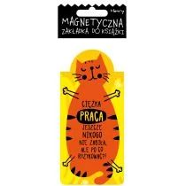 Henry Zakładka magnetyczna - Kot praca - Zakładki do książek - miniaturka - grafika 1