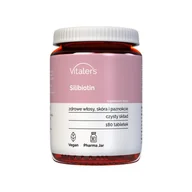Włosy, skóra, paznokcie - Vitaler's, Silibiotin (Skóra, włosy, paznokcie), Suplement Diety, 180 tab. - miniaturka - grafika 1