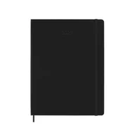 Kalendarze - Kalendarz 2025 tygodniowy XL TW czarny - Moleskine - miniaturka - grafika 1