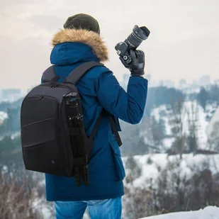 Puluz Plecak fotograficzny wodoodporny (czarny) PU5011B DO APARTÓW ORAZ DRONÓW / DOSTĘPNY / WYSYŁKA GRATIS / - Torby fotograficzne i futerały - miniaturka - grafika 6