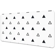 Podkładki na biurko - Mata na biurko Trójkąty geometria 90x45 cm - miniaturka - grafika 1