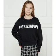 Bluzy dla dziewczynek - Patrizia Pepe Bluza Loose fit - miniaturka - grafika 1