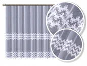 Firany - Firanka Firana Żakardowa 618363 170 Or Biała - miniaturka - grafika 1